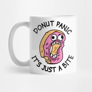 Donut Panic It's Just A Bite Mug